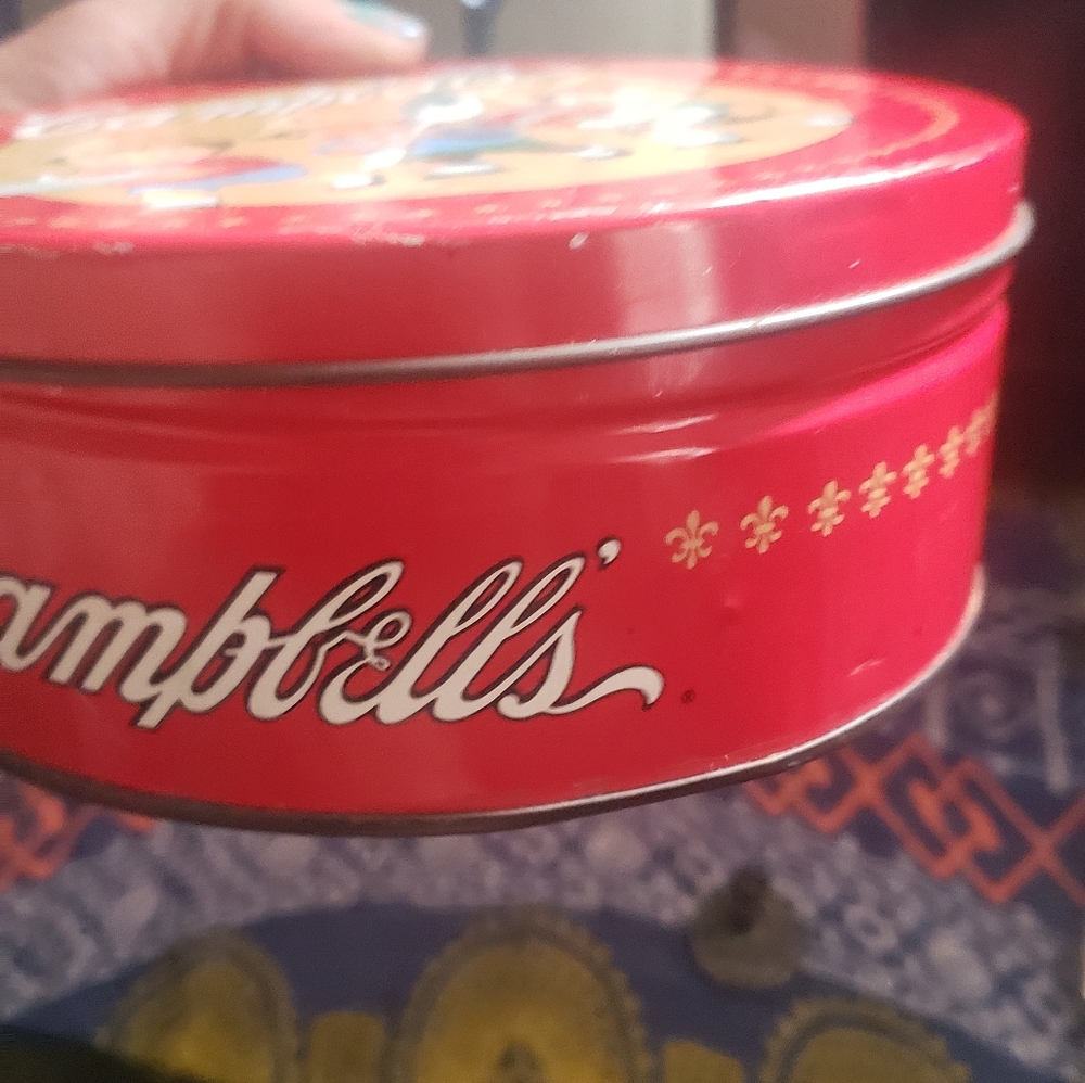 Campbell soup tin container